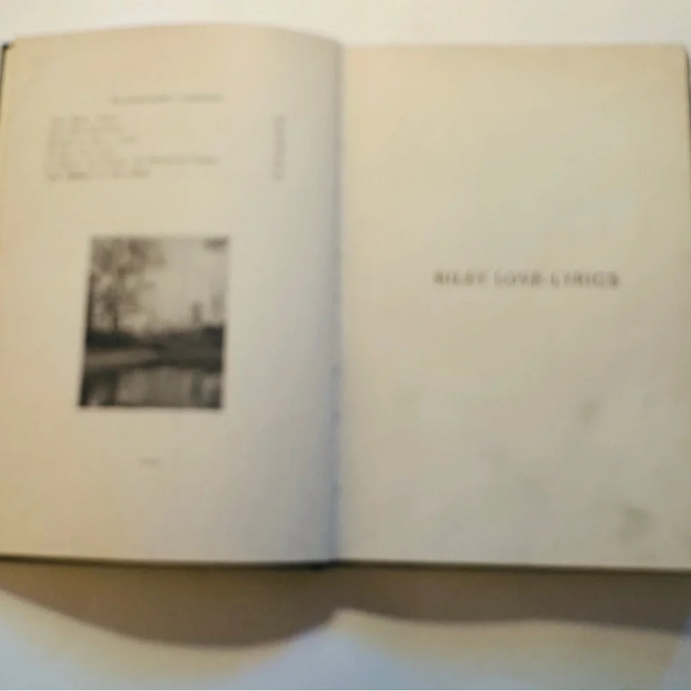 Riley Love-Lyrics Book with Gold and Black Cover